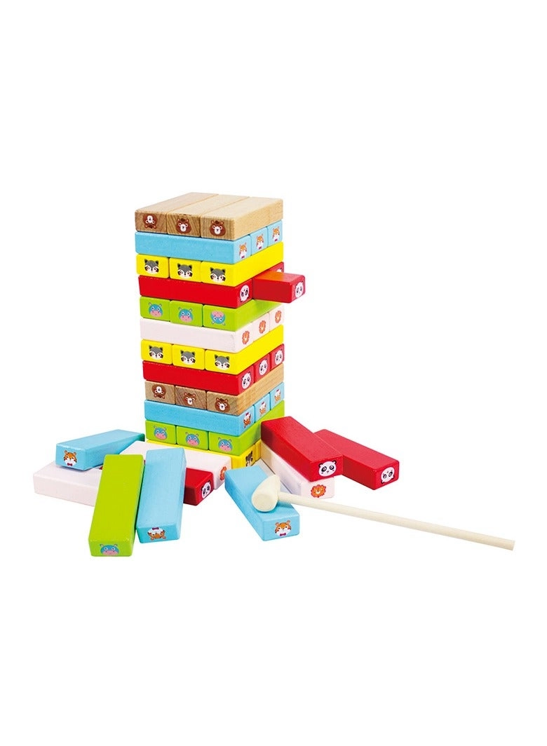 Wooden Tumble Tower - 4+ Years