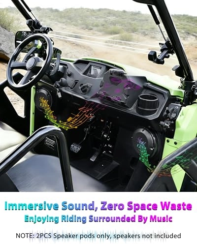 Under Dash Speaker Pods - 6.5"