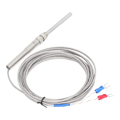 M6 Screw Fine Thread Type K Thermocouple - 0-400℃ 5M