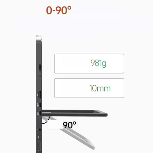 Portable Monitor - wpenshiDM125 16 inches 2560 x 1600