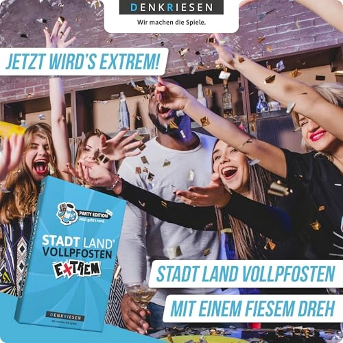 Stadt Land Vollpfosten - German 12 years and up