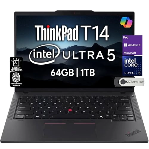 ThinkPad T14 Gen 5 21ML000CGR - 14'' Core Ultra 5 64GB DDR5 1TB SSD