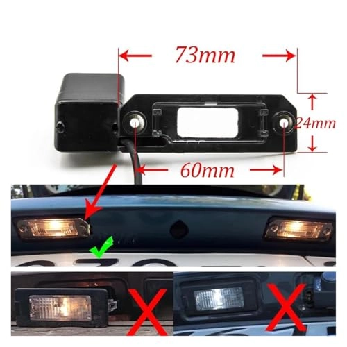 Rear View Camera - Night vision Wireless 1280 x 720 pixels