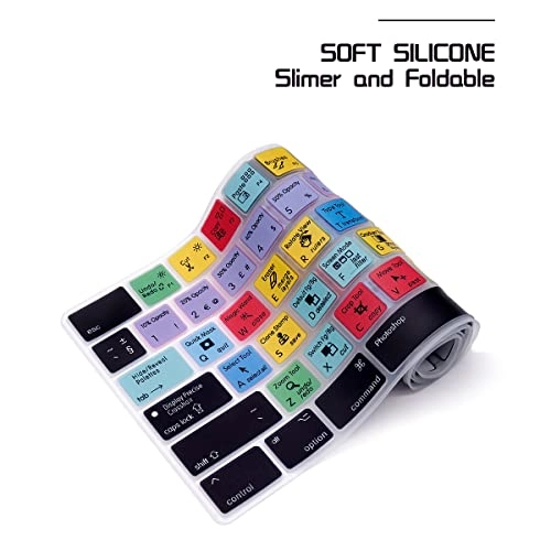 Photoshop Shortcut Hotkey Silicone Keyboard Cover - US/EU