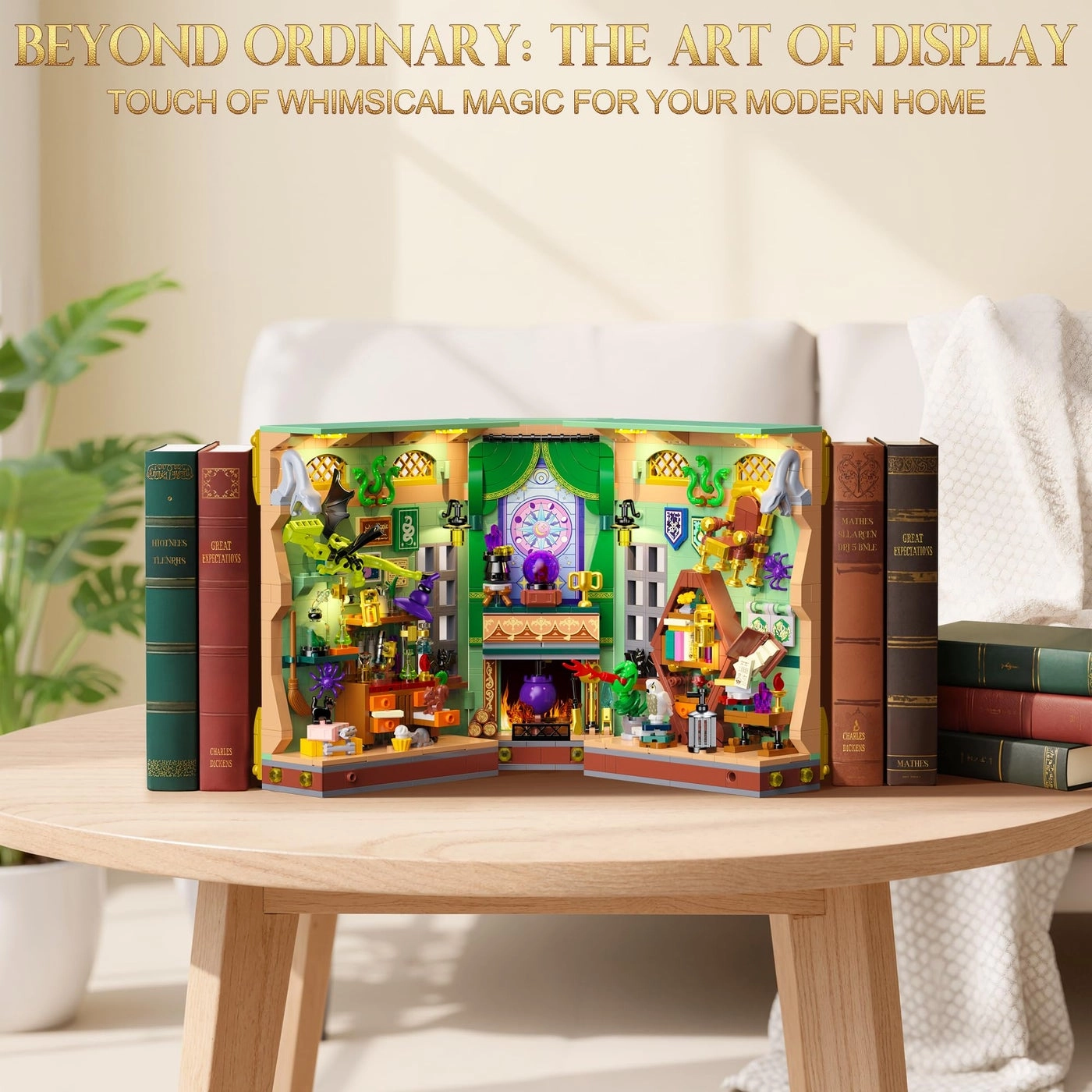 Magic Potion Book Nook - 1033pcs