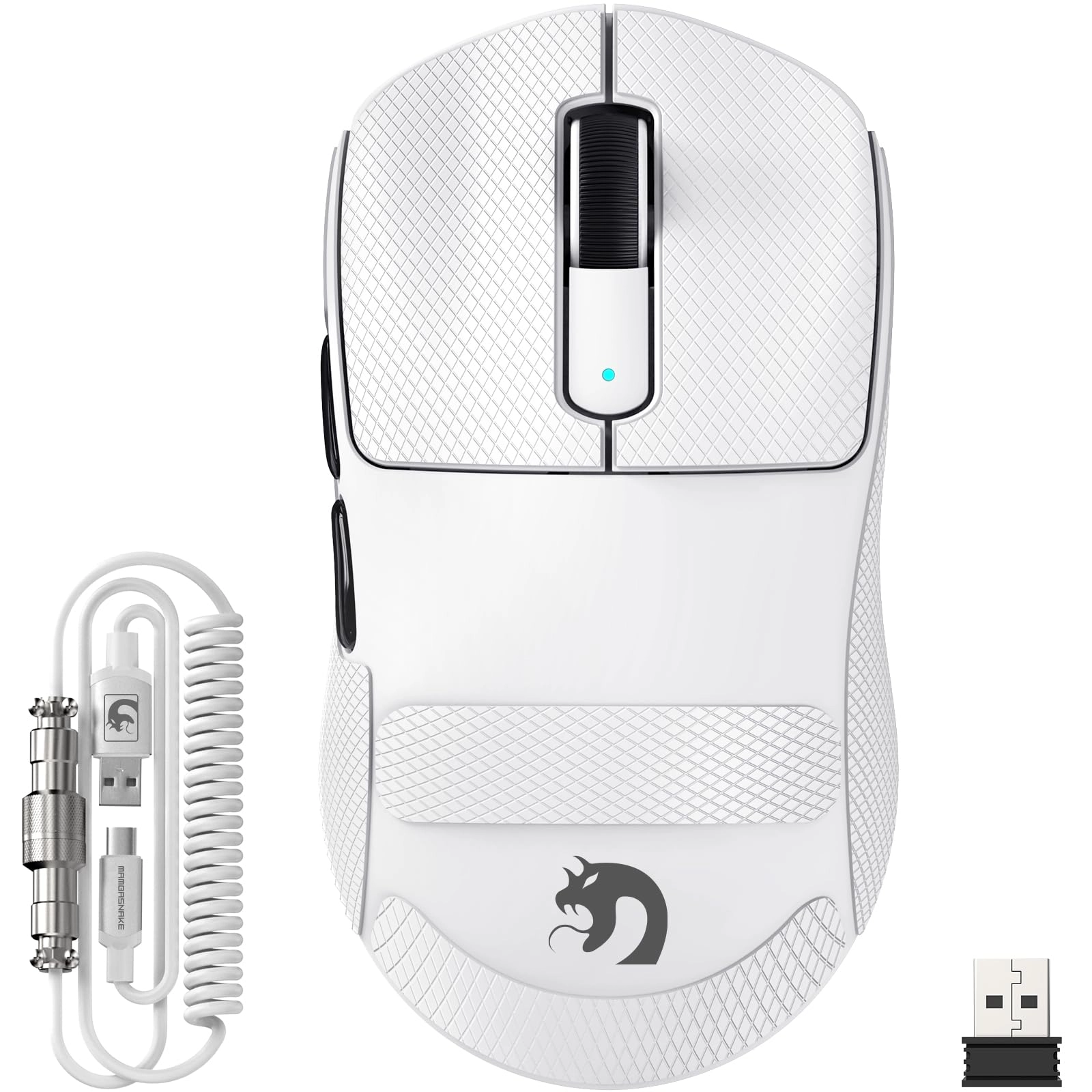 M3 Gaming Mouse - 2.4Ghz Wireless, Bluetooth, USB