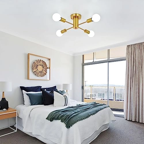 4 Flammig Deckenlampe