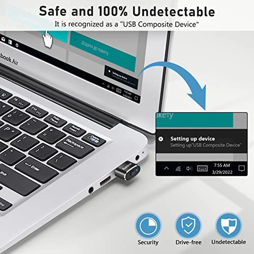 Metal Mini Mouse Jiggler - USB