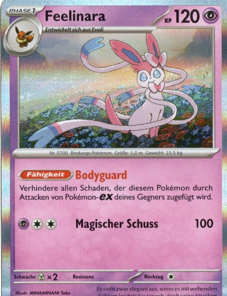 MZTCG Pokemon Feelinara PRE 040 - German