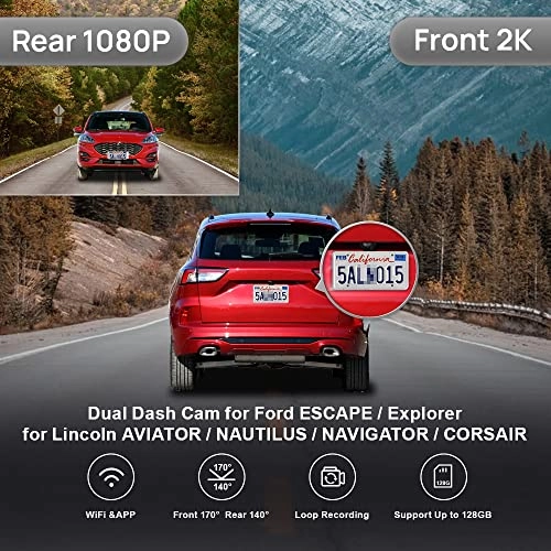 2K Dual 1440 X 1080 pixels for Lincoln Aviator Nautilus Corsair Navigator