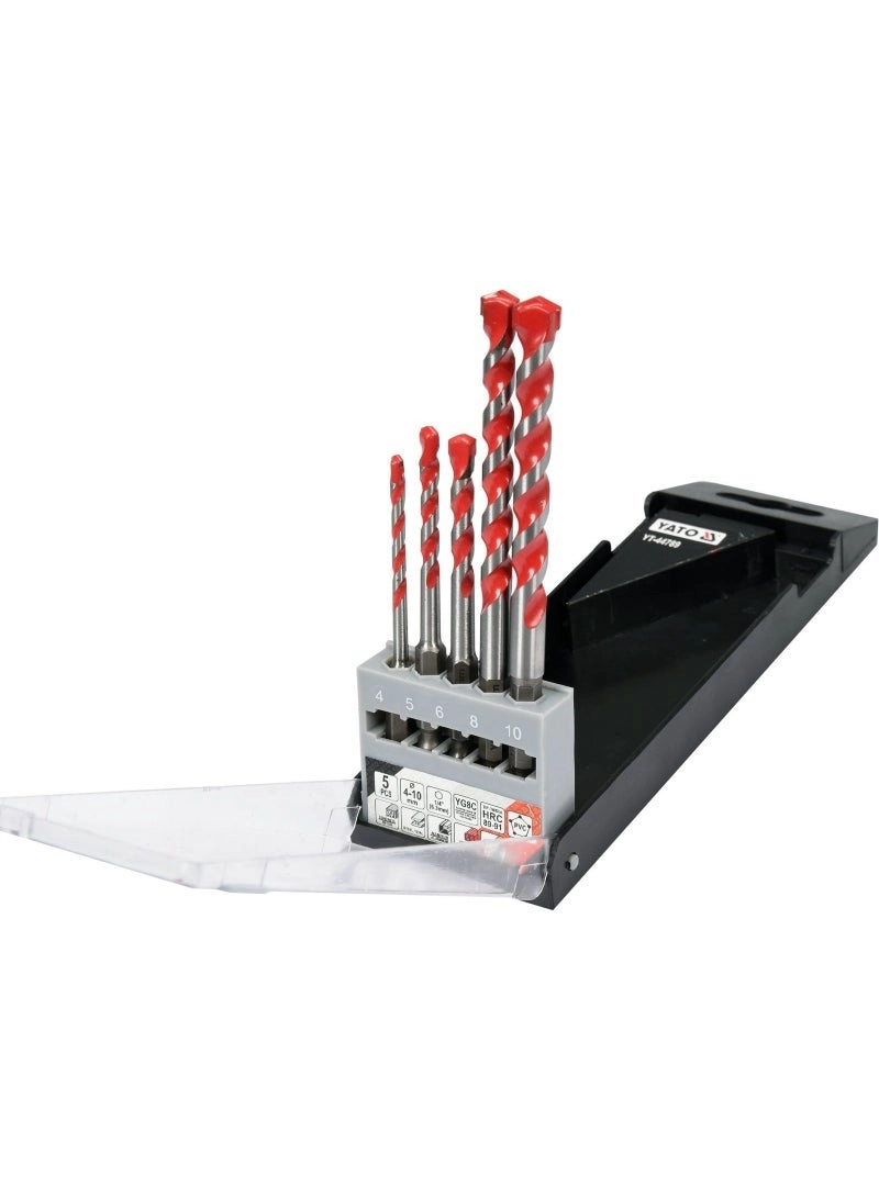 Yato YT-44789 - tungsten carbide blade YG6X 5pcs 4-10mm