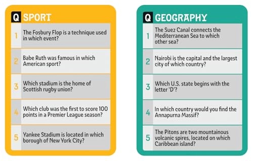 The Star Pub Quiz - 400 Questions Answer Pad & Pencils