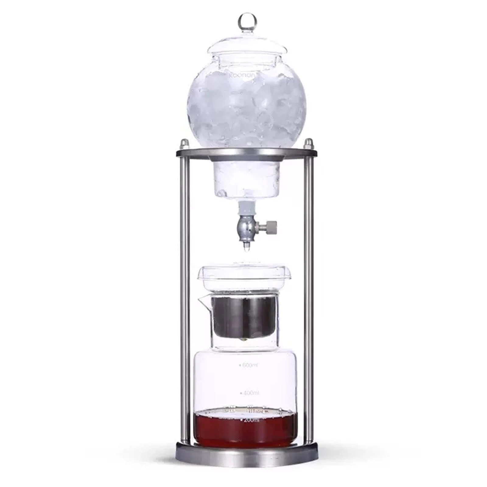 Cold Brew Drip Coffee Maker - 800ml High Borosilicate Glass