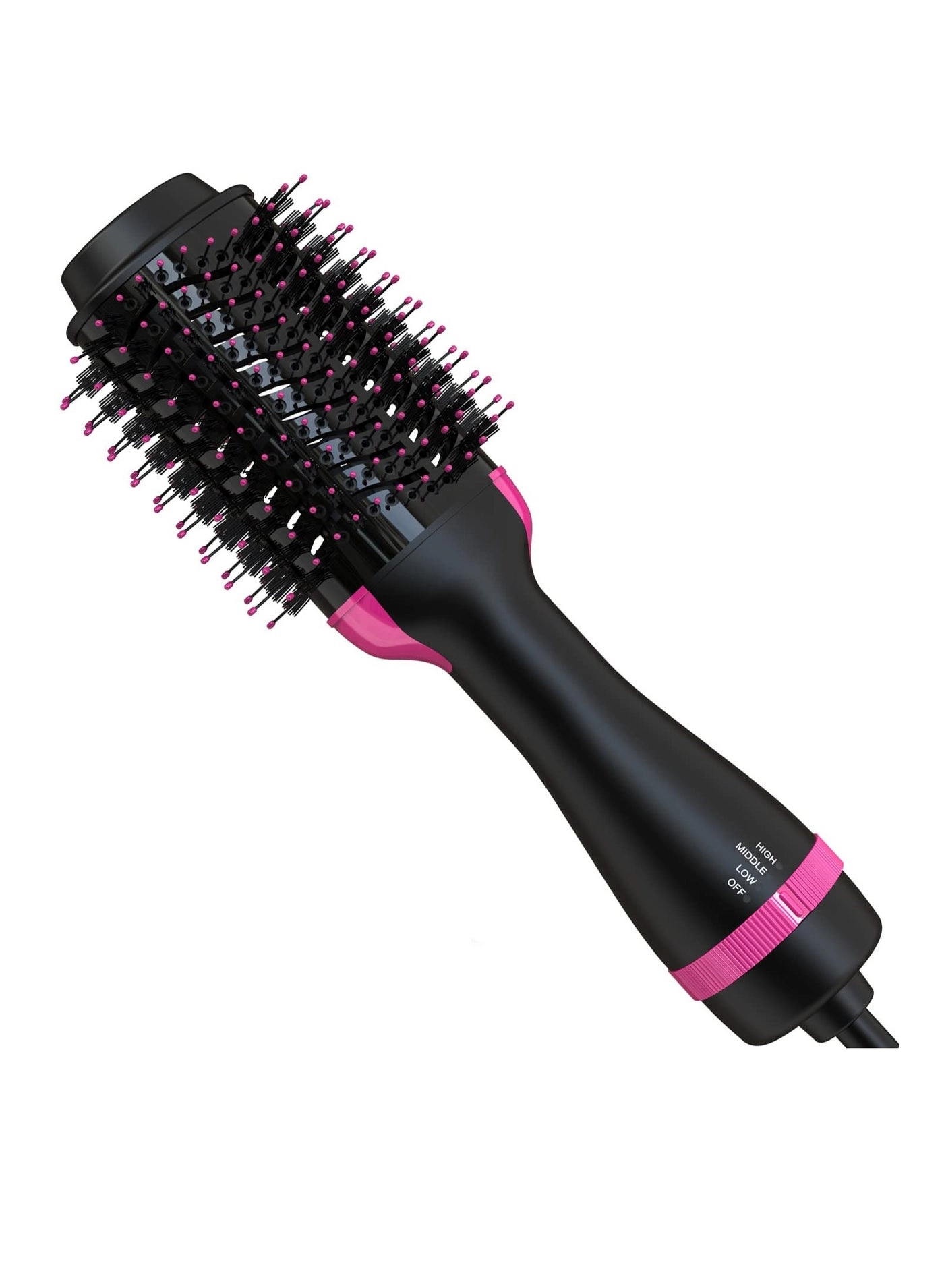 Excefore Hair Dryer Brush - 4 in 1 Negative Ion Pink