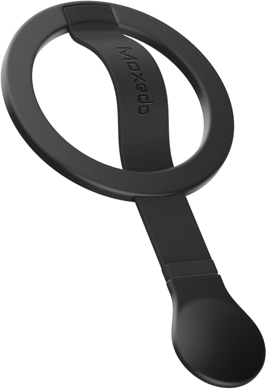 Moxedo Snap-On Magnetic Phone Grip - Soft Silicone Adjustable Strap