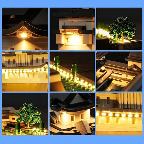 Led Light Kit for Lego 21060 Himeji Castle Set - Classic