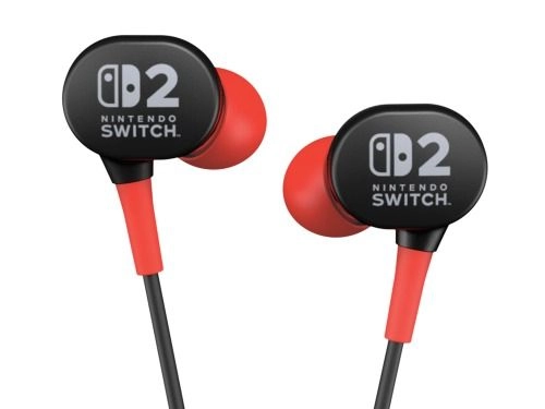 PowerA Wired Earbuds for Nintendo Switch 2 Wired Earbud