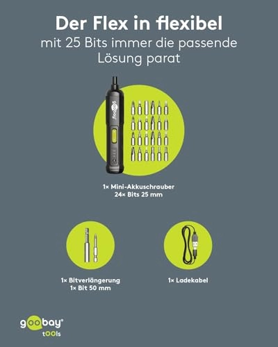 Mini Cordless Screwdriver - 1.5 Ah