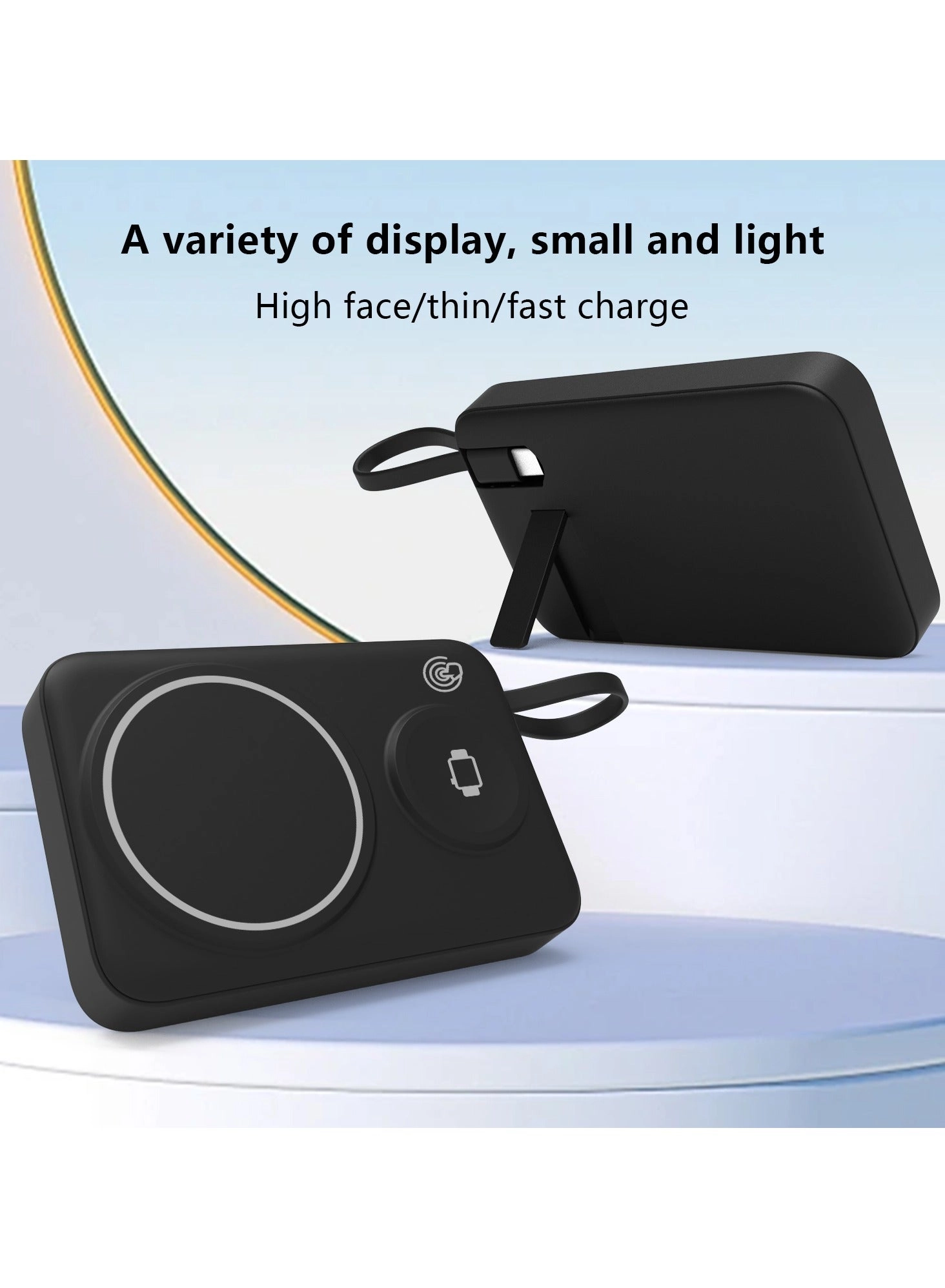 2-in-1 Magnetic Wireless Charger - 10000 Watt-hour