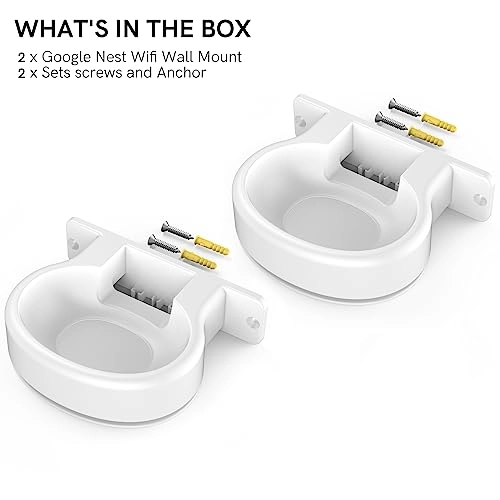 Nest WiFi Pro Wall Mount - 2 Pack Nest WiFi Pro