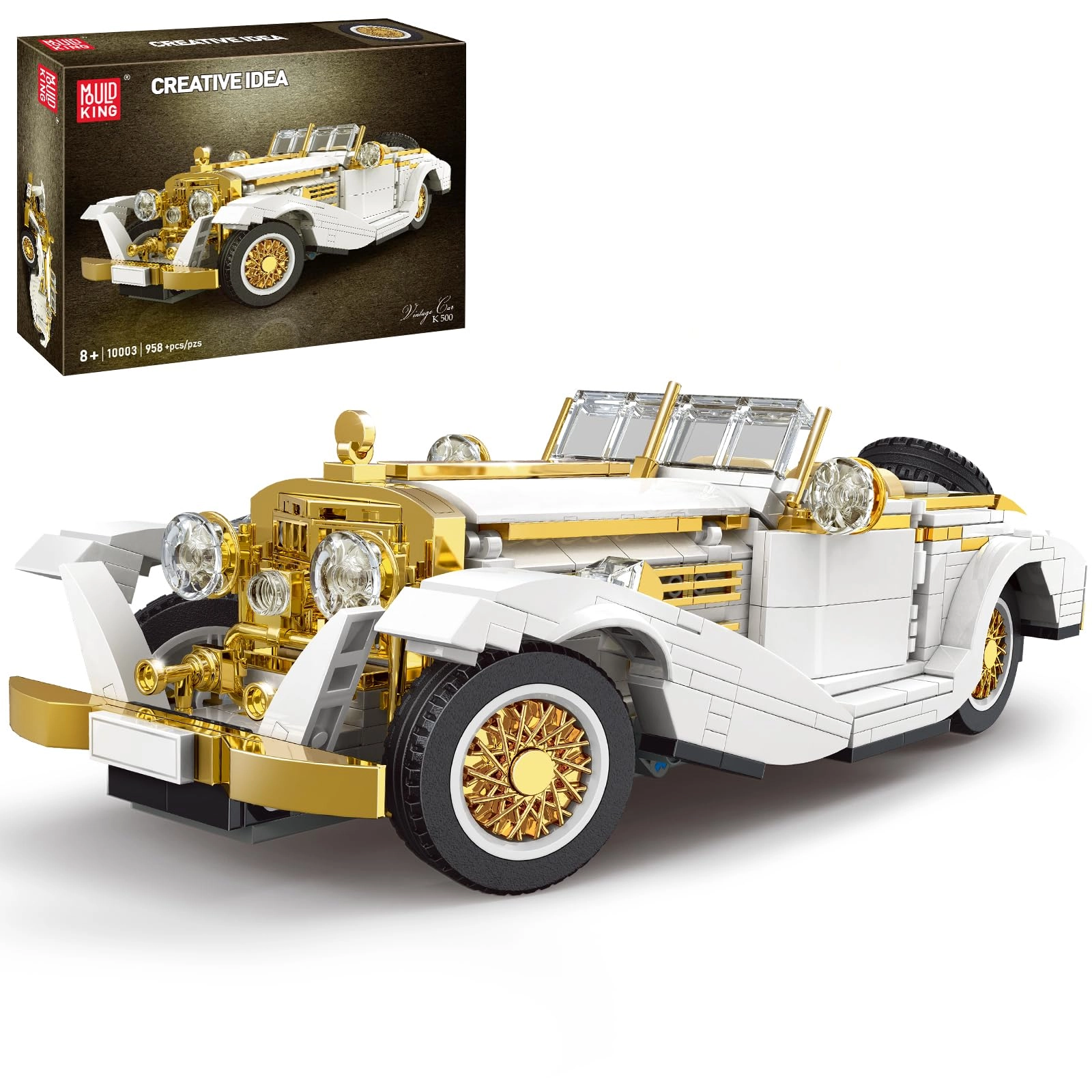 mould king 10003 Classic Car - Vehicle
