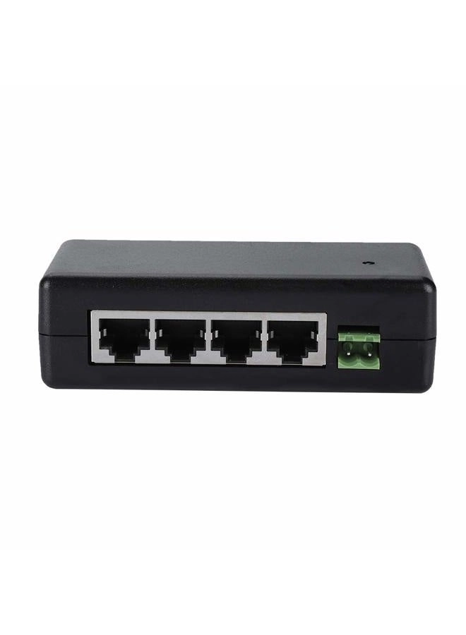 Zopsc PoE Ethernet Power Supply - DC12V-48V 8port IEEE802.3af/at 10/100Mbps