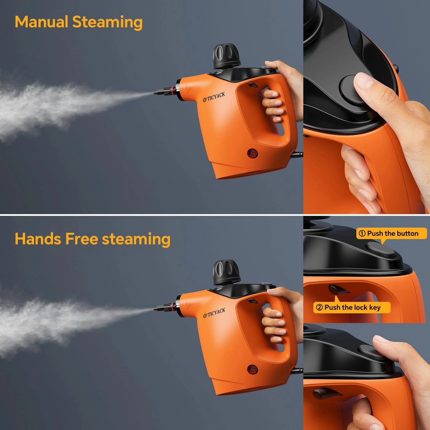 Handheld Steam Cleaner - 500ML