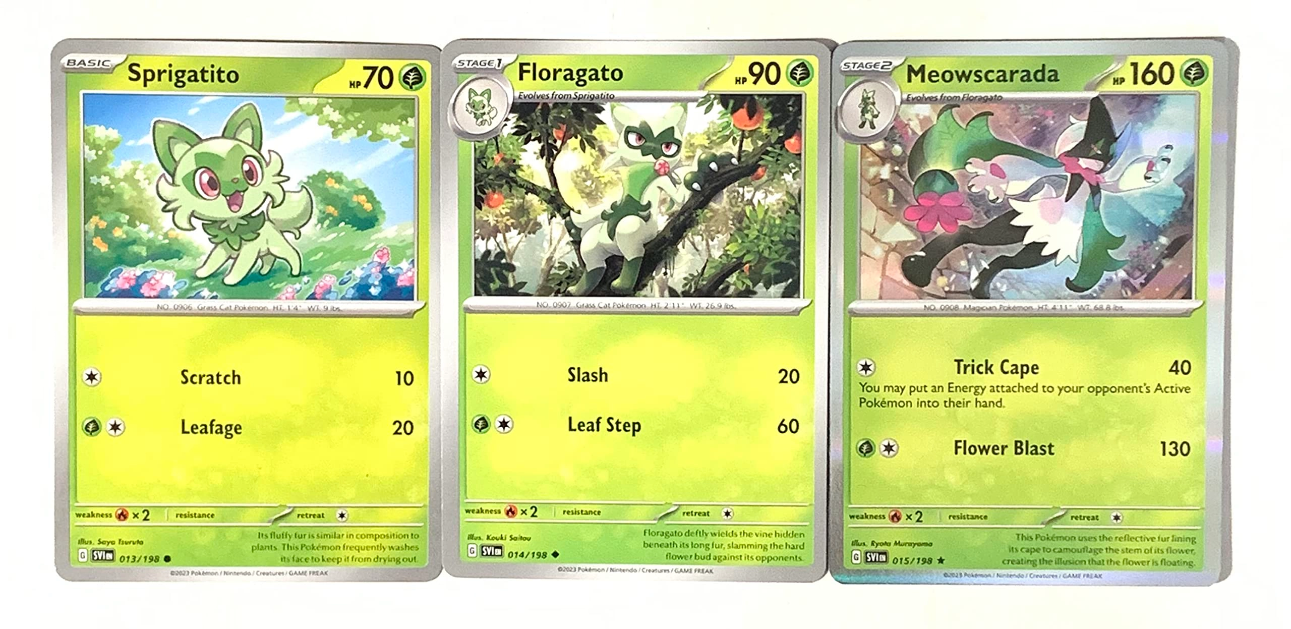 Pokémon Meowscarada 015/198 - Scarlet & Violet