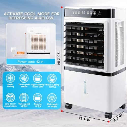 Air Conditioner - 3000 CFM 4-gallon/15-liter