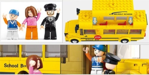 Mini School Bus - Vehicle 219 pcs