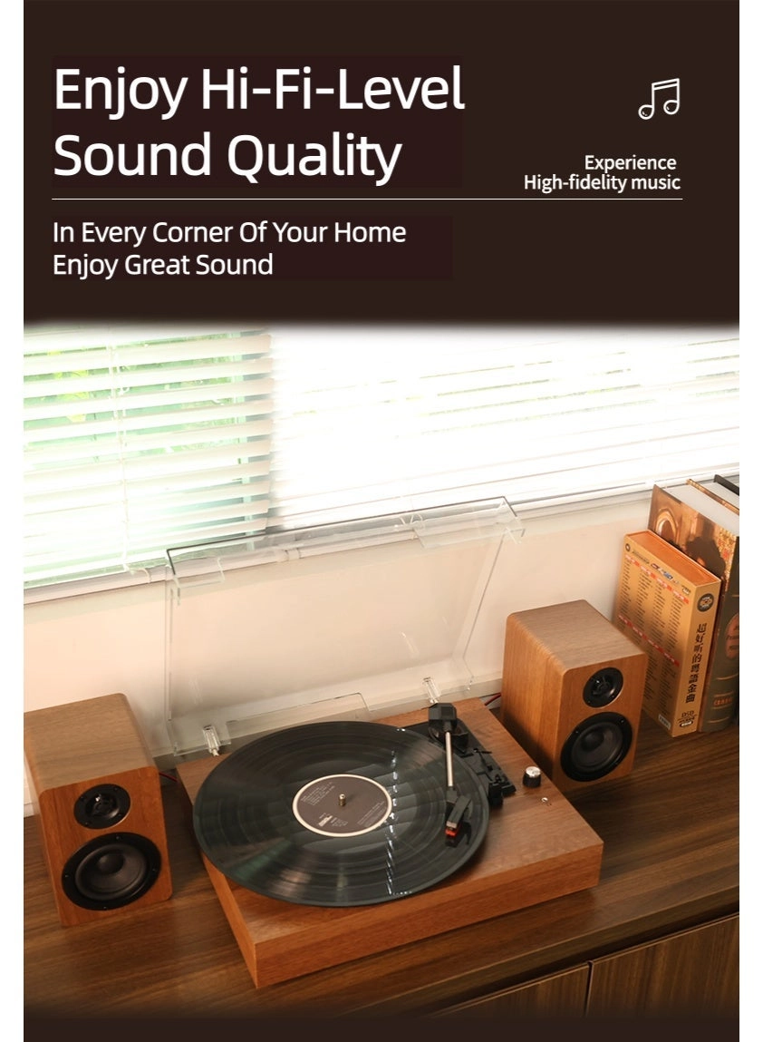 Turntable - 3 Speed Bluetooth USB SD Port