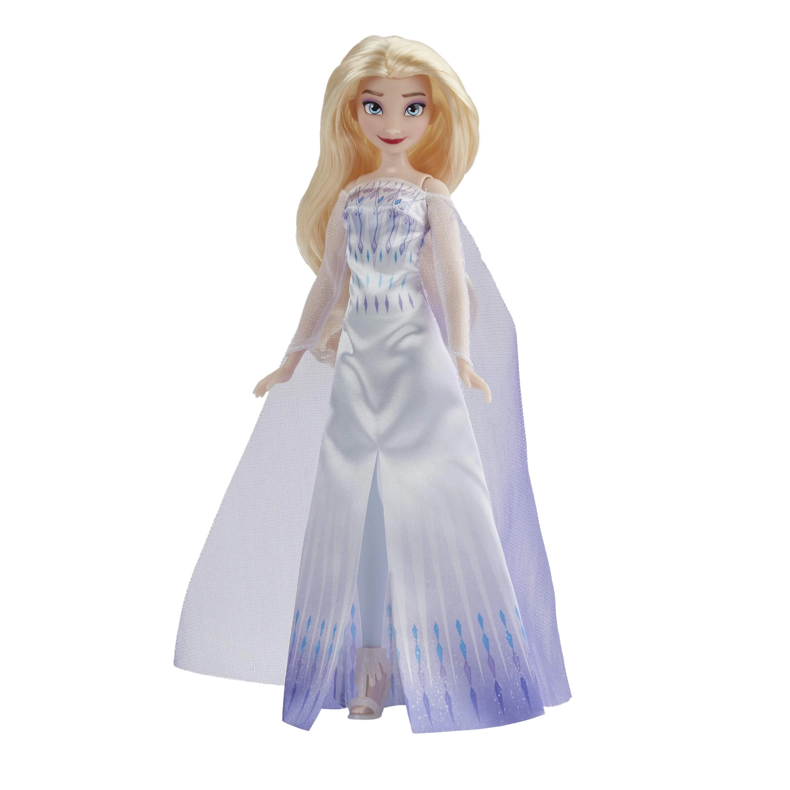 Disney Queen Elsa Fashion Doll - Plastic Blonde Hair Frozen 2 Ages 3+
