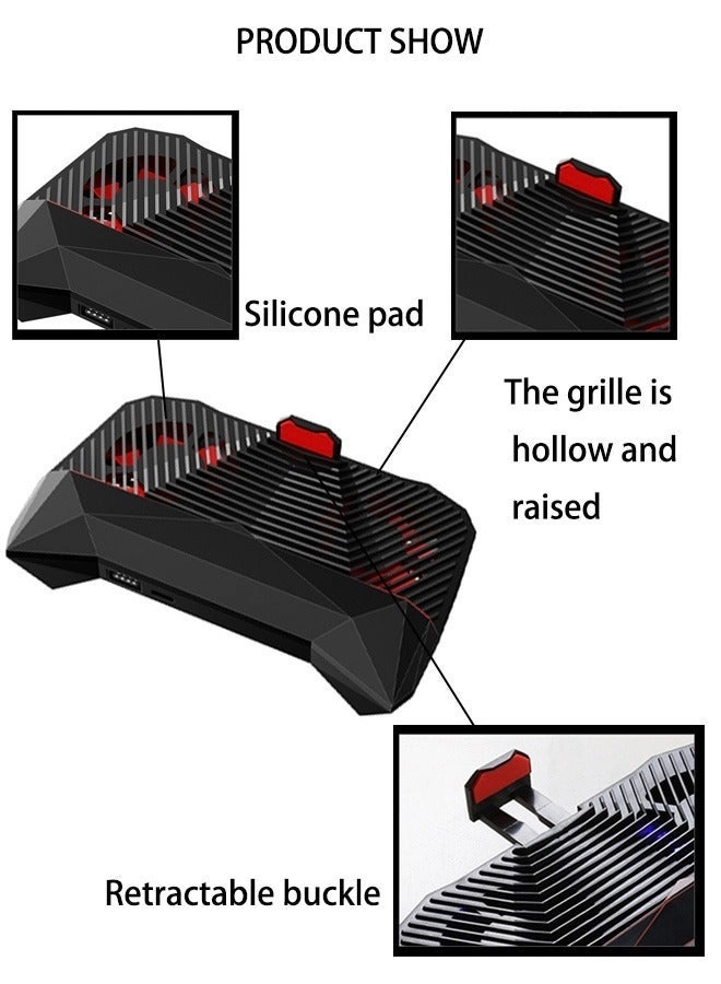 Cell Phone Cooler - 3 in 1 2000mAh Universal