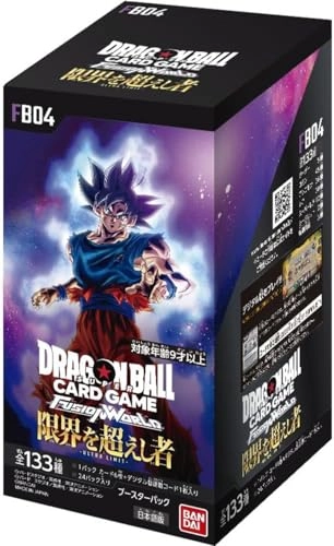 Dragon Ball Super Fusion World Booster Pack - Japanese 24pcs