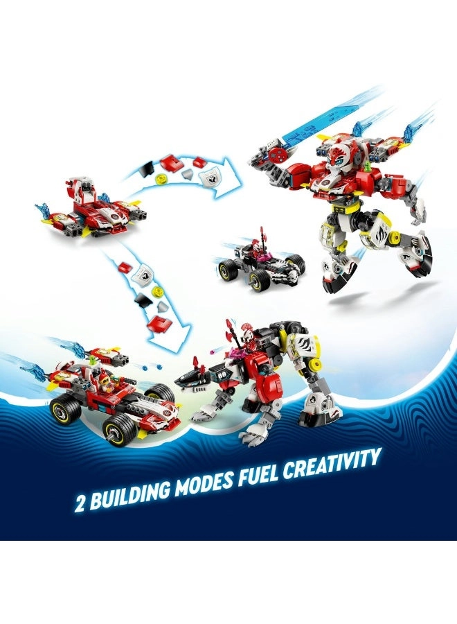 DREAMZzz Cooper’s Tiger Mech & Zero’s Hot Rod Car