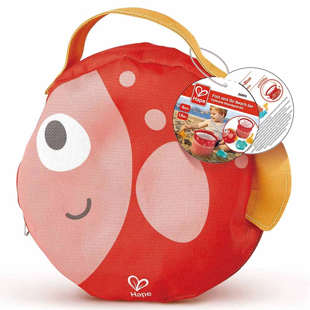 Travel Sand Mold Beach Toy Set - 4pcs 18 months & above