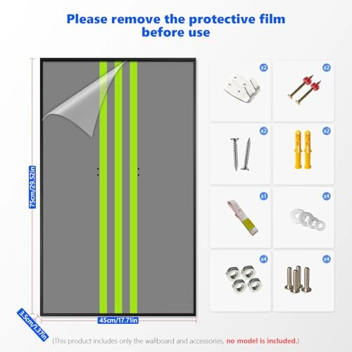 Display Wall Plate for LEGO 42156 Technic Peugeot 9X8 24H Le Mans - 75X45cm
