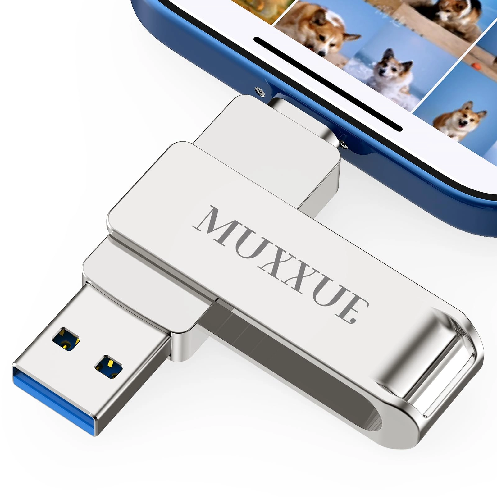 MUXXUE i-Phone Flash Drive - Type C for iPhone 256GB