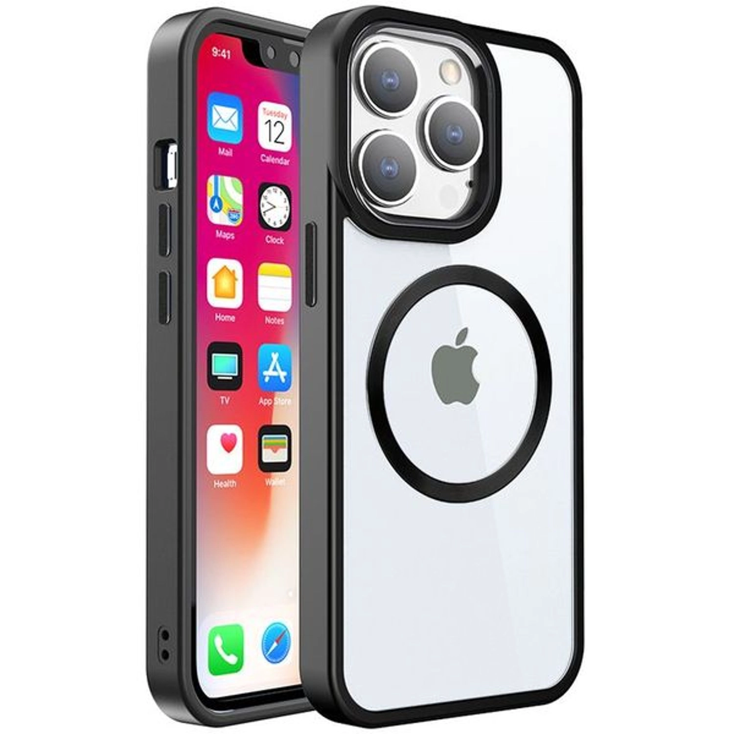 Gafa Hard Case With Screen Protector for iPhone 14