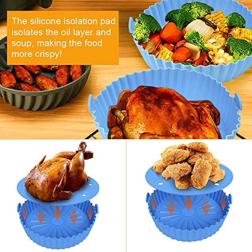 Air Fryer Silicone Pot - Silicone Pack of 2