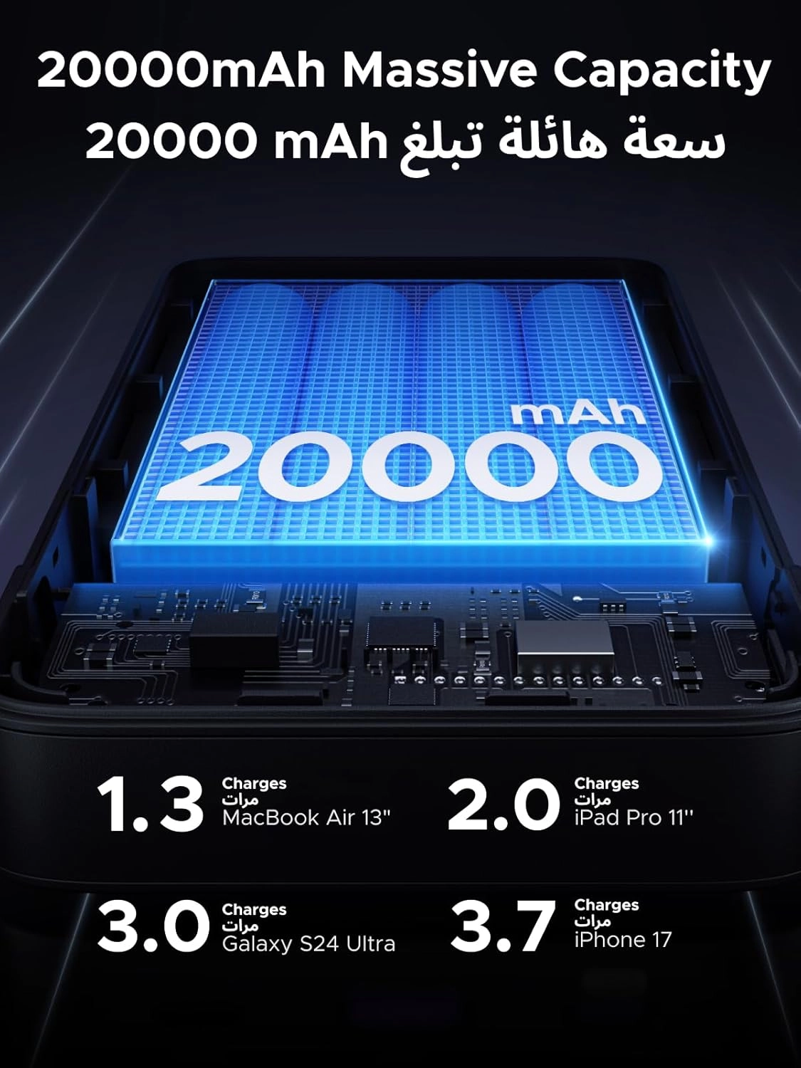 PB720-25188 - 20000mAh 22.5/30/100 Watts