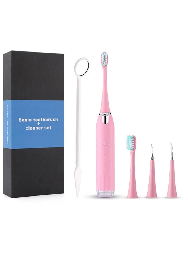 Electric Toothbrush - Super Soft Blue 4 Different Heads
