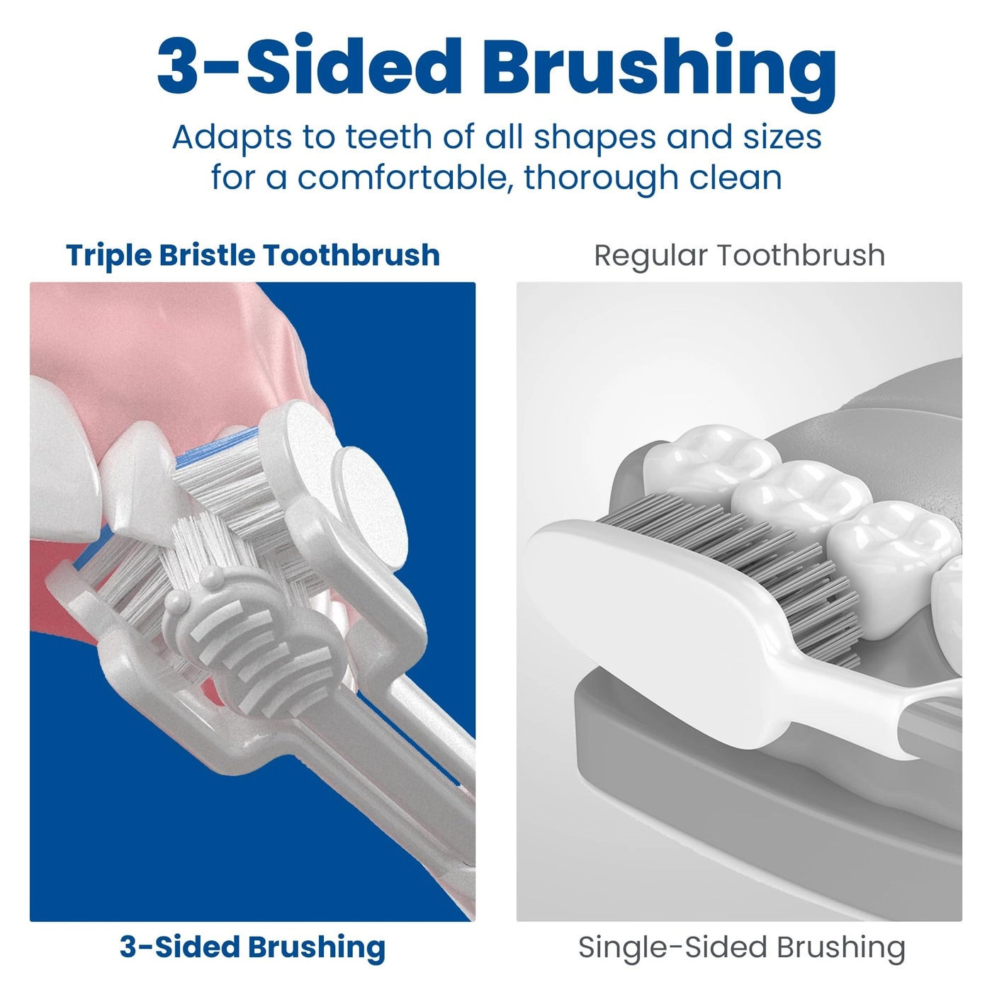 Sonic Duo - 2 Toothbrushes Dual Rechargeable Stand