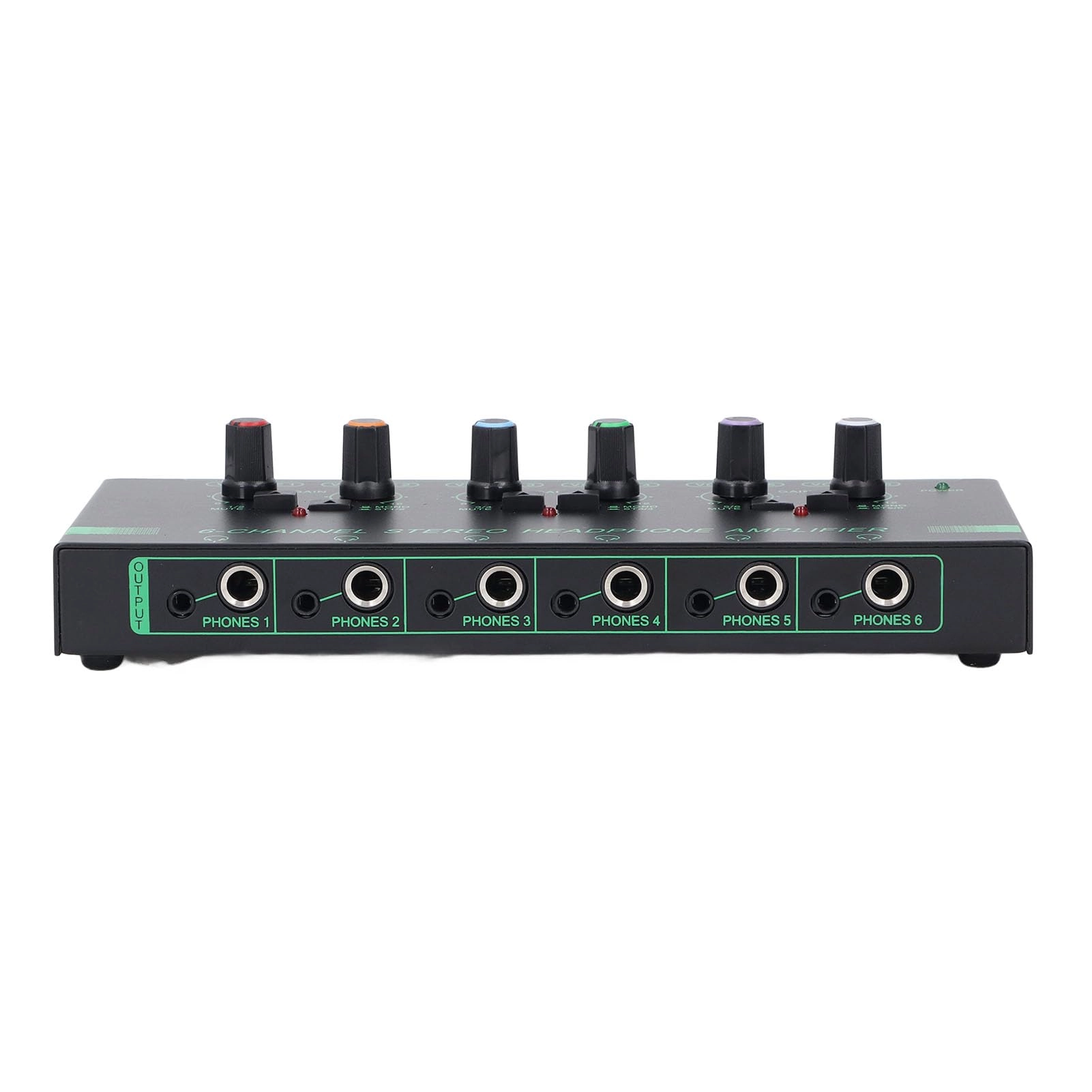KIMISS Headphone Amplifier Splitter - 6-Channel 12 Output Jacks