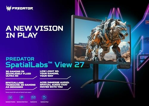 SpatialLabs PSV27-2 - FFR2DWW002 27 Inches 3840x2160