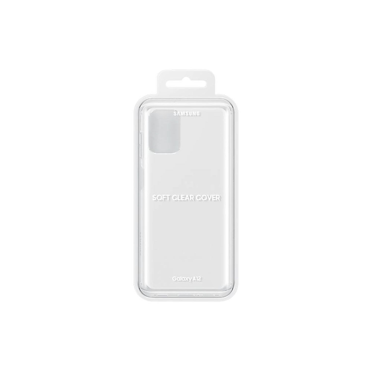 Galaxy A12 Soft Clear Cover - Transparent