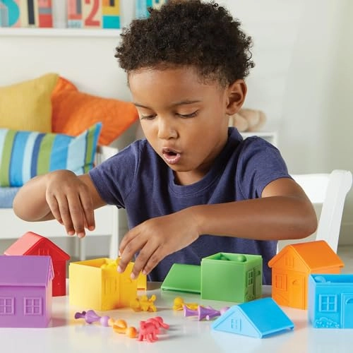 All About Me Sorting Neighbourhood Set - 3+ 36 Pcs