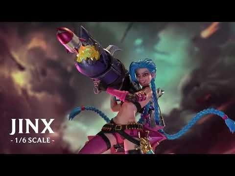 Jinx + Vi - League of Legends - 1:6 Scale Set of 2 Statue