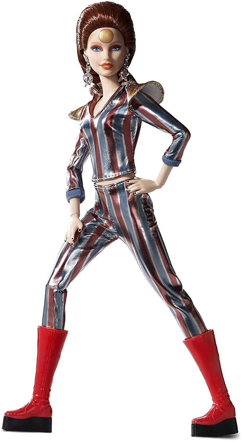 Mattel Ziggy Stardust Doll - David Bowie-inspired Vinyl Multicolor