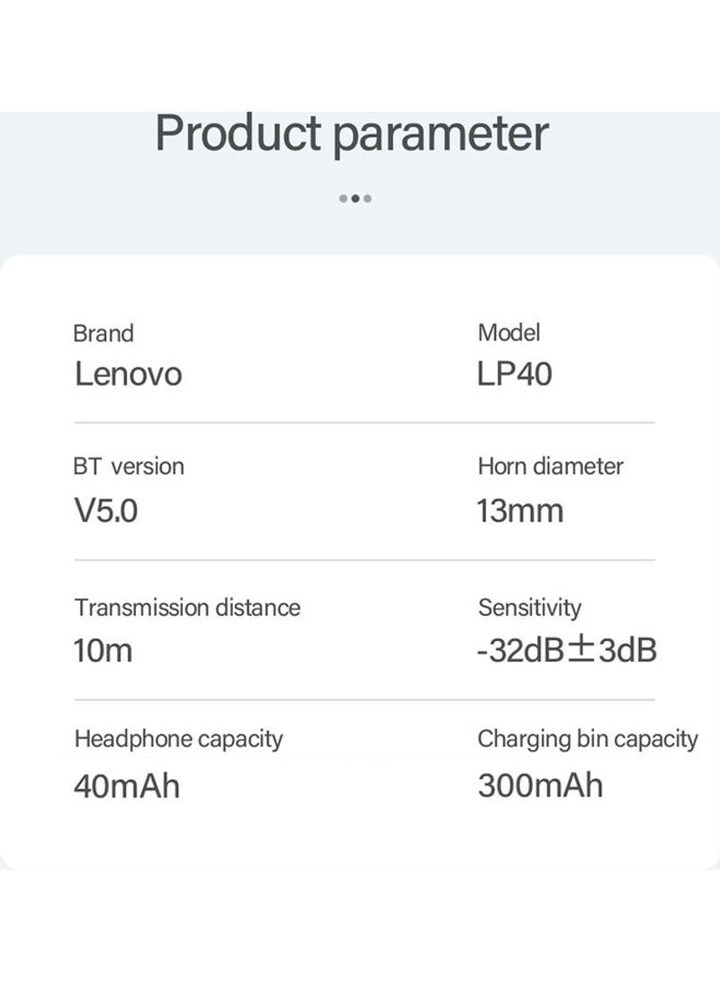 LivePods LP40 Wireless Earbud